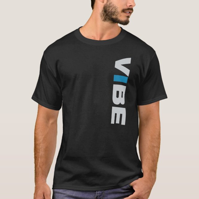 VIBE (black) Tee (Front)