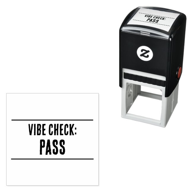 Vibe Check: PASS Self-Ink Stamp (In Situ)