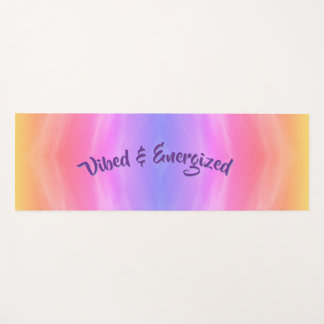 Vibed & Energized Yoga Mat