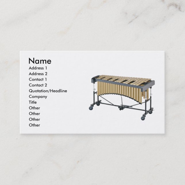 vibeman_vibraphone business card (Front)