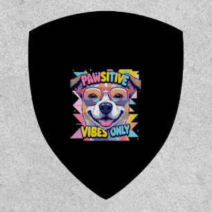 Vibes Only Funny Dog T-Shirt � Cool Dog Patch