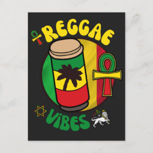 VIBES REGGAE HOLIDAY POSTCARD