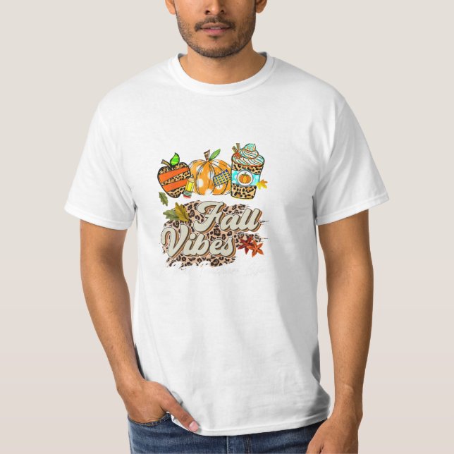Vibes That Teacher Life Apple T-Shirt (Front)