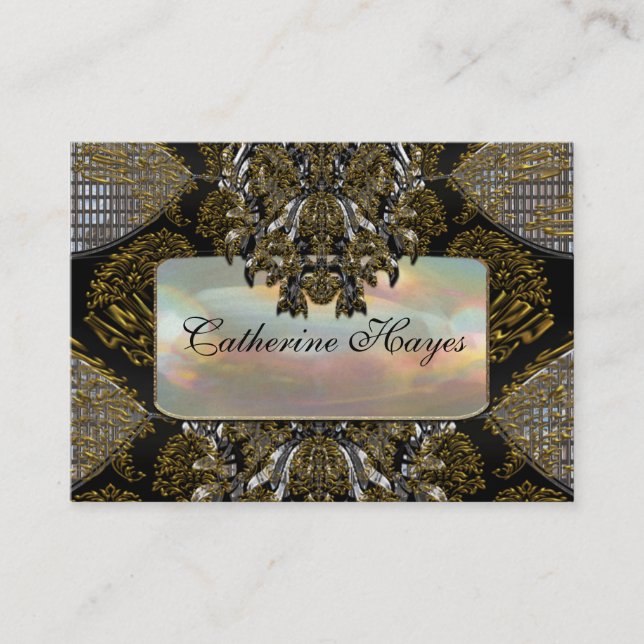 Vibetto 2.5" Elegant Professional Business Card (Front)