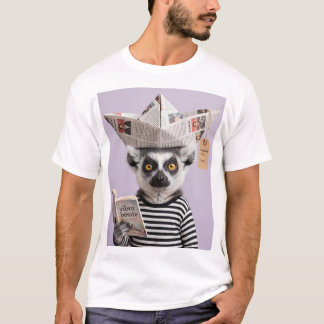 Vibra Bonito Lemur T-Shirt – Funny Reading Gift