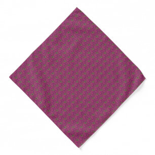 Vibrant 60s Psychedelic Paisley Retro Swirl Bandana