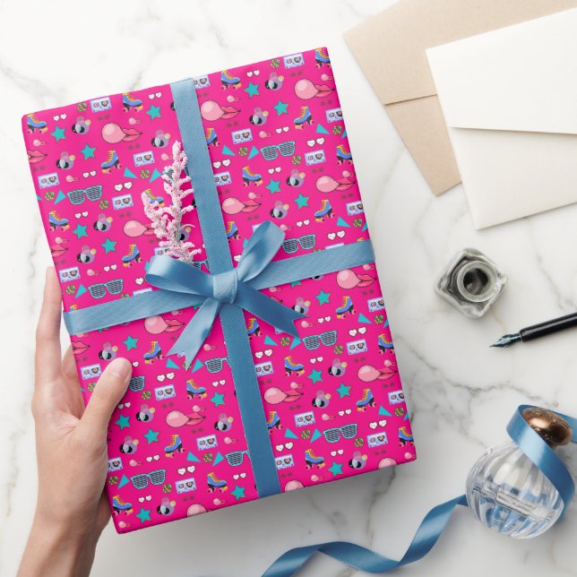 Vibrant 80s design wrapping paper (Gifting)