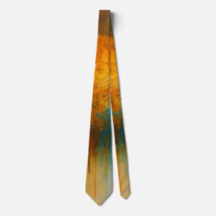 Vibrant Abstract Color Burst Neck Tie