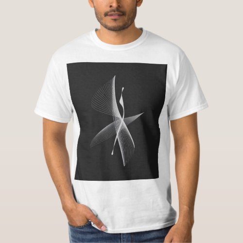 Vibrant Abstract Elements T_Shirt