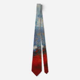 Vibrant Abstract Explosion Neck Tie