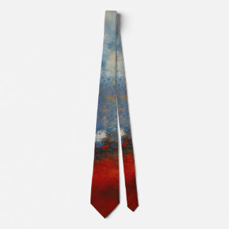 Vibrant Abstract Explosion Neck Tie