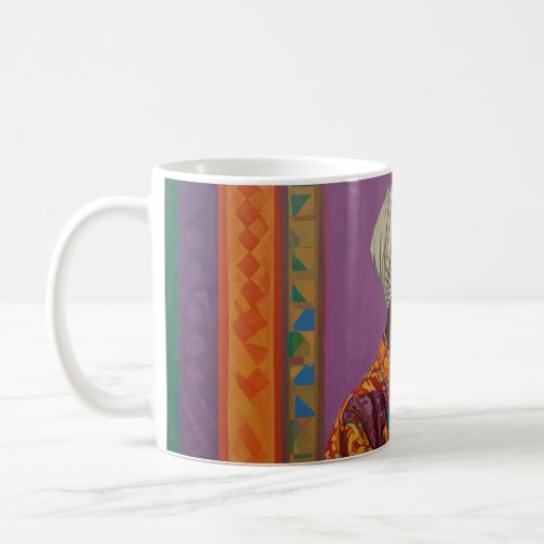 Vibrant Abstract Figure mug