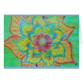 Vibrant Abstract floral watercolor (Front Horizontal)