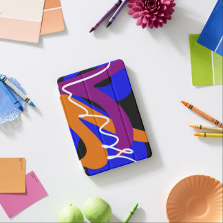 Vibrant Abstract Flow iPad Mini Cover