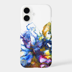 Vibrant Abstract Fluid Art Luxury iPhone 17 Case