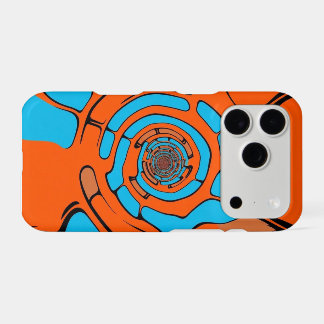 Vibrant Abstract Geometric Optical Illusion iPhone 17 Pro Case