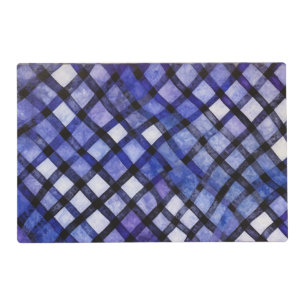 Vibrant Abstract Gingham Placemat