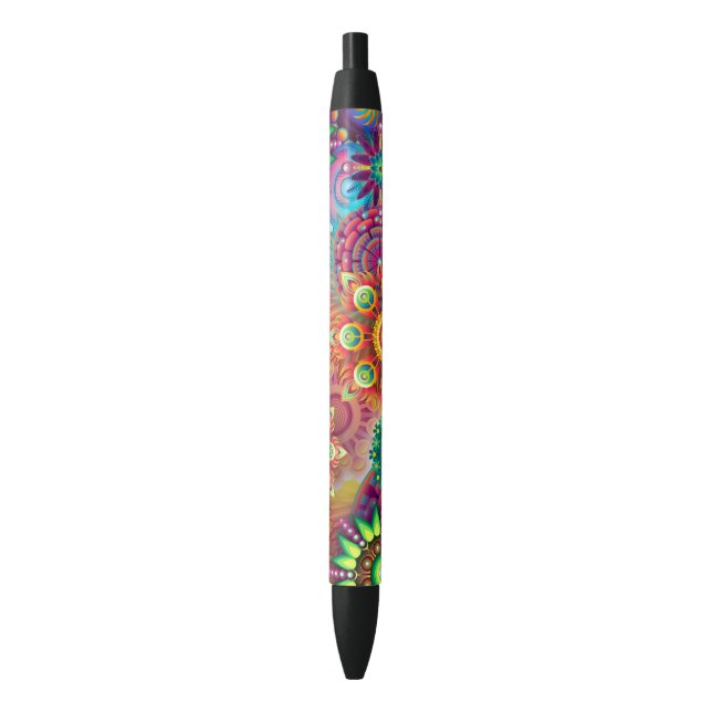 Vibrant Abstract Pen (Front Vertical)