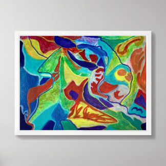 Vibrant Abstract Print