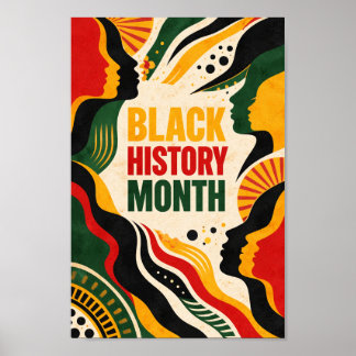 Vibrant African-Inspired Art Poster