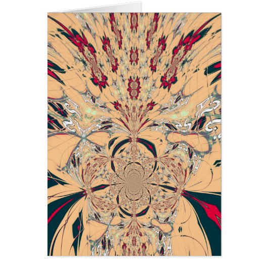 Vibrant African Kaleidoscope: A Peachy Delight (Front)