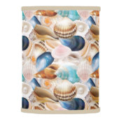 Vibrant All Over Seashells Patterned Lamp Shade (Right)