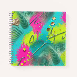 Vibrant and Eye-Catching Notebook