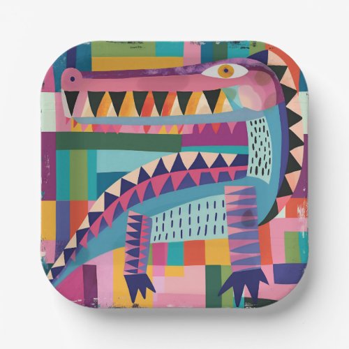 Vibrant and Fun Paper Plates for Kids Birthday Pa
