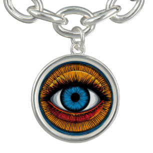 Vibrant Artistic evil Eye Design Bracelet