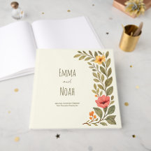 Vibrant Autumn Botanical Floral Wedding