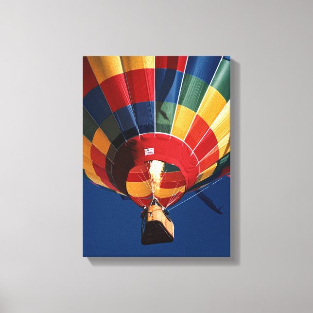 Vibrant Balloon Colors Canvas Print (Front)