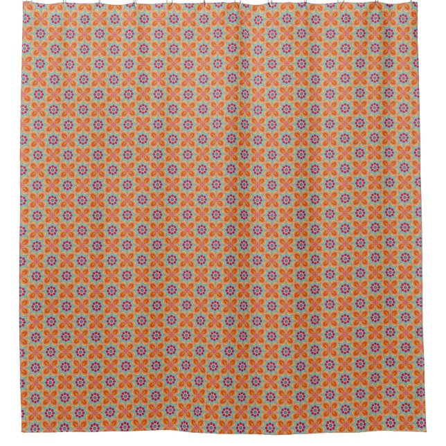 Vibrant Beauty Shower Curtain (Front)