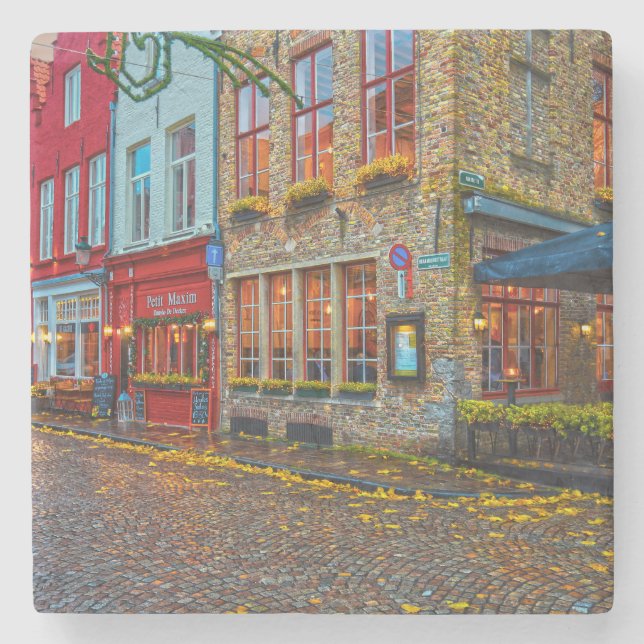 Vibrant Belgium Coaster (Front)