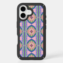 Vibrant Bloom Kaleidoscope: Pink & Emerald Mandala