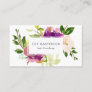 Vibrant Bloom | Watercolor Floral Appointment Card