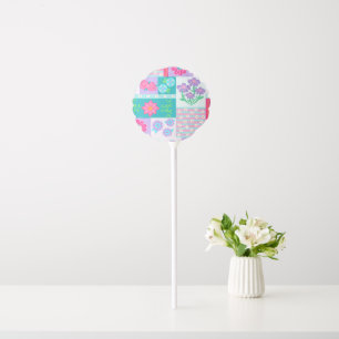 Vibrant Blooming Flowers Design Balloon