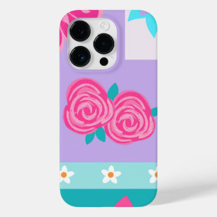 Vibrant Blooming Flowers Design Case-Mate iPhone 14 Pro Case