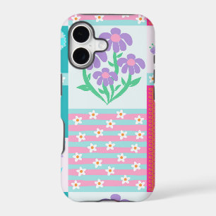 Vibrant Blooming Flowers Design iPhone 17 Case