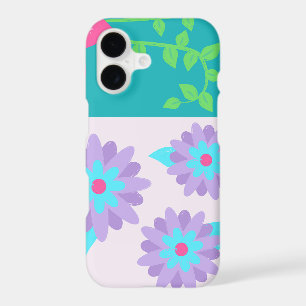 Vibrant Blooming Flowers Design iPhone 17 Case