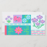 Vibrant Blooming Flowers Design