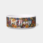 Vibrant Blooms Bowl<br><div class="desc">Elevate your pet's mealtime experience with a touch of cheerful charm! This eye-catching bowl is designed to add a splash of fun and flair to your furry friend's feeding routine. The bold, lively colors and playful patterns make each bowl a standout piece, perfect for adding personality to your pet’s dining...</div>