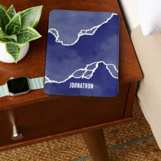 Vibrant Blue Coastal Tides Kindle Cover