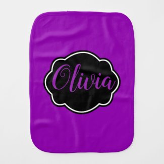 Vibrant, Bold Fuchsia Purple Personalized