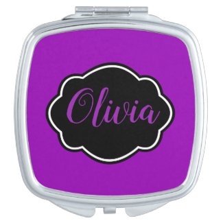 Vibrant, Bold Fuchsia Purple Personalized