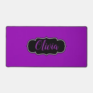 Vibrant, Bold Fuchsia Purple Personalized