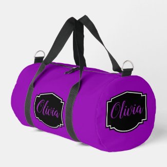 Vibrant, Bold Fuchsia Purple Personalized