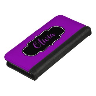 Vibrant, Bold Fuchsia Purple Personalized