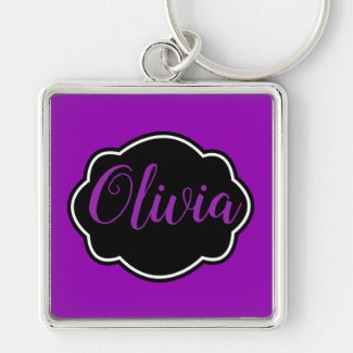 Vibrant, Bold Fuchsia Purple Personalized