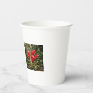 Vibrant Botanical Ginger Blossom Coffee Mug Paper Cups