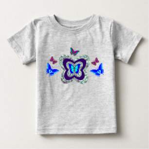 Vibrant Butterflies Toddler & Baby Tee